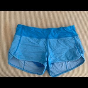 Lululemon speed up shorts 2.5 inch!!